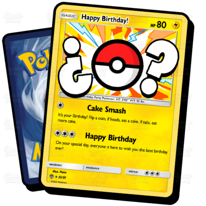 Feliz cumpleaños - Elige tu Pokémon!